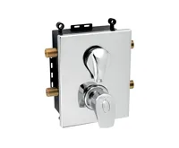 NOVASERVIS Podomítková termostatická baterie s boxem, 2 vývody - BOX57052RT,0