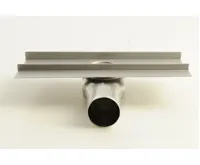 GELCO MANUS QUADRO nerezový podlahový žlab s roštem, L-1150, DN50 (6)