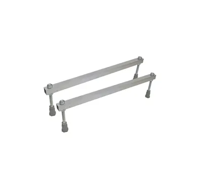 JIKA CUBITO Sada podpěr pro vanu 1800 × 800 mm, kovové, pro instalaci bez panelu, bílá 294834