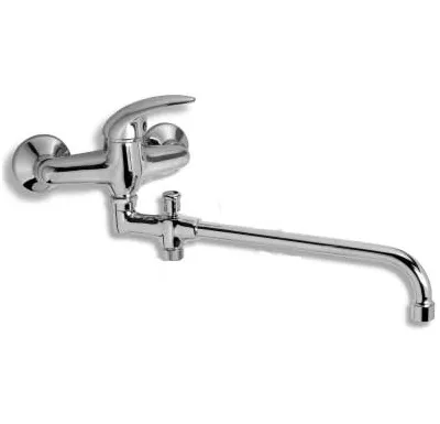 NOVASERVIS Paneláková baterie bez příslušenství 150 mm Metalia 55 chrom - 55036/1,0