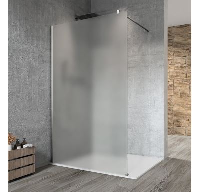 GELCO VARIO CHROME jednodílná sprchová zástěna k instalaci ke stěně, matné sklo, 1200 mm