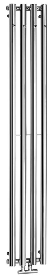 SAPHO PILON otopné těleso 270x1800mm, se čtyřmi háčky pro ručník, chrom