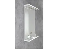 AQUALINE KORIN STRIP zrcadlo s LED osvětlením 50x70x12cm (3)