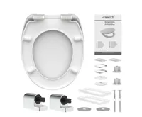 Schütte WC sedátko FALLEN LEAF | Duroplast, Soft Close (7)