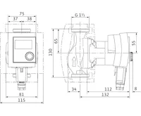 WILO Stratos PICO 25/1-6 - 130mm oběhové čerpadlo pro topení (4)