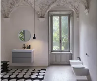 GSI NUBES keramické umyvadlo 100x50cm, s odkládacími plochami, broušená spodní hrana, bílá ExtraGlaze (4)