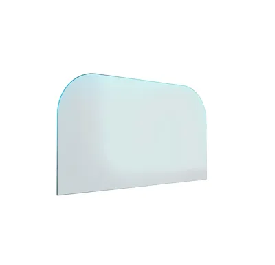 HS Flamingo Sklo pod kamna - Oblouk 1000x550 mm / 2xR200 / 6 mm