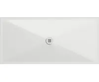 GSI Keramická sprchová vanička, obdélník 170x80x2cm, bílá mat GSI Keramická sprchová vanička, obdélník 170x80x2cm, bílá mat