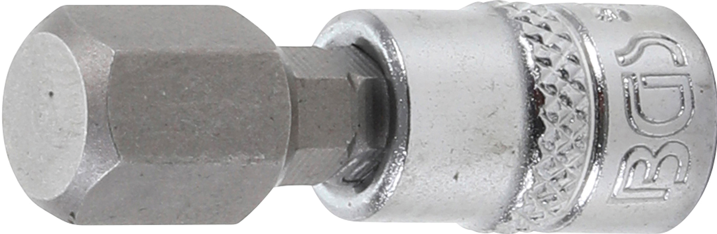 BGS Hlavice nástrčná 1/4" 6,3 mm, imbus 10 mm