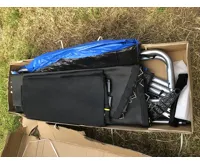 GoodJump 3UPVC modrá trampolína 305 cm s ochrannou sítí + žebřík - Inside - výprodej (10)