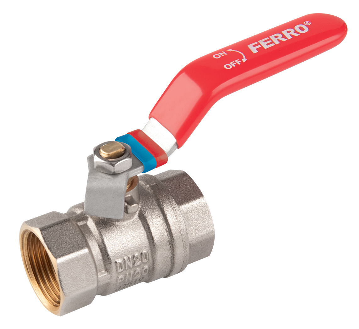 Kulový kohout voda páka dn 40 - 6/4"