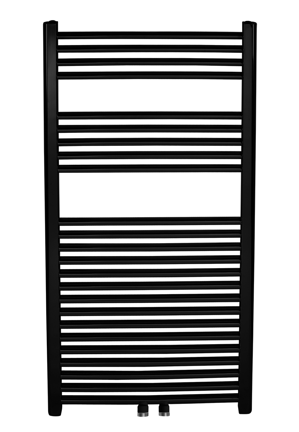 Novaservis otopné těleso černé - rovné, středové připojení - 600/1800/rs,5