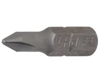 BGS Bit, pohon vnější šestihran 6,3 mm (1/4"), křížový PH1 BGS Bit, pohon vnější šestihran 6,3 mm (1/4"), křížový PH1