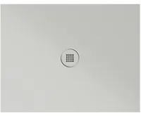 GSI Keramická sprchová vanička, obdélník 90x70x2cm, cenere mat GSI Keramická sprchová vanička, obdélník 90x70x2cm, cenere mat