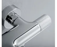 SAPHO SOLARIS nástěnná vanová termostatická baterie, chrom (6)