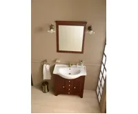 SAPHO CROSS zrcadlo v dřevěném rámu 70x80cm, buk (5)