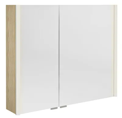 SAPHO ALIX galerka s LED osvětlením 86x70x17,5cm, jilm bardini
