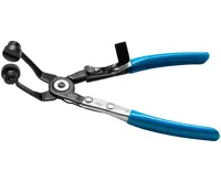 BGS Kleště na hadicové spony, vyhnuté, ráčnové 220 mm