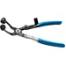 BGS Kleště na hadicové spony, vyhnuté, ráčnové 220 mm
