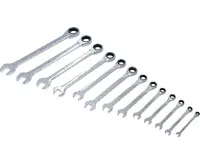 BGS Klíče očkoploché ráčnové 6,0 - 32,0 mm, sada 13 dílů (1)