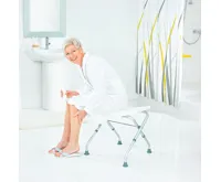 RIDDER HANDICAP stolička skládací, bílá (4)