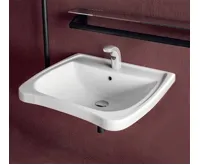 SAPHO HANDICAP keramické umyvadlo pro handicapované 60x55cm, bílá (5)