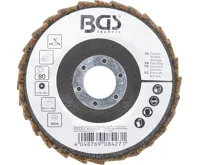 BGS Lamelový brusný kotouč | netkaná textilie | O 115 mm | zrnitost 80 - BGS 74471 (3)