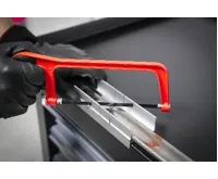 BGS Pilka hliníková, vč. pokosníku a pilového listu, 145 mm (4)