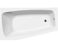 AQUALINE BEROUNKA rohová vana 160x90x42cm, levá, bílá