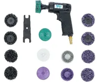 BGS Sada kartáčových brusek, 17dílná