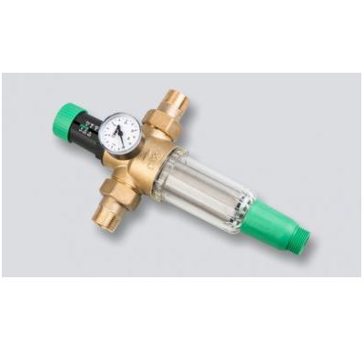 HERZ 1" redukční ventil s velkým filtrem, 0,15-0,6 MPa, Pmax=1,6 MPa, Tmax = 40°C