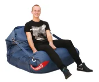 Sedací pytel 189x140 comfort s popruhy jeans Sedací pytel 189x140 comfort s popruhy jeans