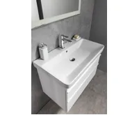 SAPHO SITIA umyvadlová skříňka 75,6x50x44,2cm, 2xzásuvka, dub stříbrný (5)