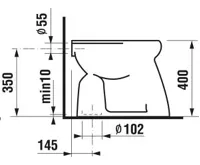 JIKA WC mísa ROMAN | svislý odpad (2)
