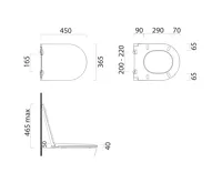 GSI WC sedátko, Soft Close, Quick Release, bílá (5)