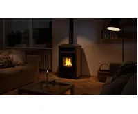 HS Flamingo Krbová kamna AQUAFLAM VARIO ® BARMA 11kW dlažba Bělený Dub (teplovzdušná verze) (14)
