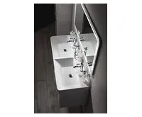 SAPHO Koupelnový set THEIA 120, dvojumyvadlo, bílá (1)