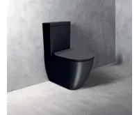 GSI PURA WC kombi, Swirlflush, spodní/zadní odpad, černá dual-mat (3)