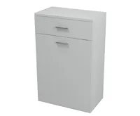 AQUALINE ZOJA/KERAMIA FRESH skříňka spodní s košem 50x78x29cm, bílá (5)