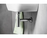 OMP TEA MINITOTI sifon pro umývátko, 5/4", odpad 32mm, chrom (5)