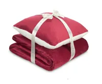 Dormeo Sada polštáře a přikrývky Warm Hug 2018 130x190 cm - modrá (4)