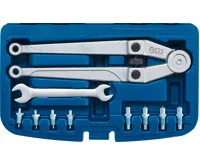 BGS Sada klíčů s čepy na čelní otvory, stavitelné, O 2,5 – 9 mm BGS Sada klíčů s čepy na čelní otvory, stavitelné, O 2,5 – 9 mm