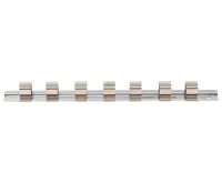 BGS Kolejnice pro 1/2" hlavice, 7 klipů, CV BGS Kolejnice pro 1/2" hlavice, 7 klipů, CV
