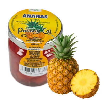 Nature NoTea s.r.o. Pečený čaj Notea - Ananas s mátou 60ml
