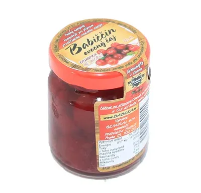 Tea Trade s.r.o. Babiččin ovocný čaj - Brusinka se skořicí 60ml