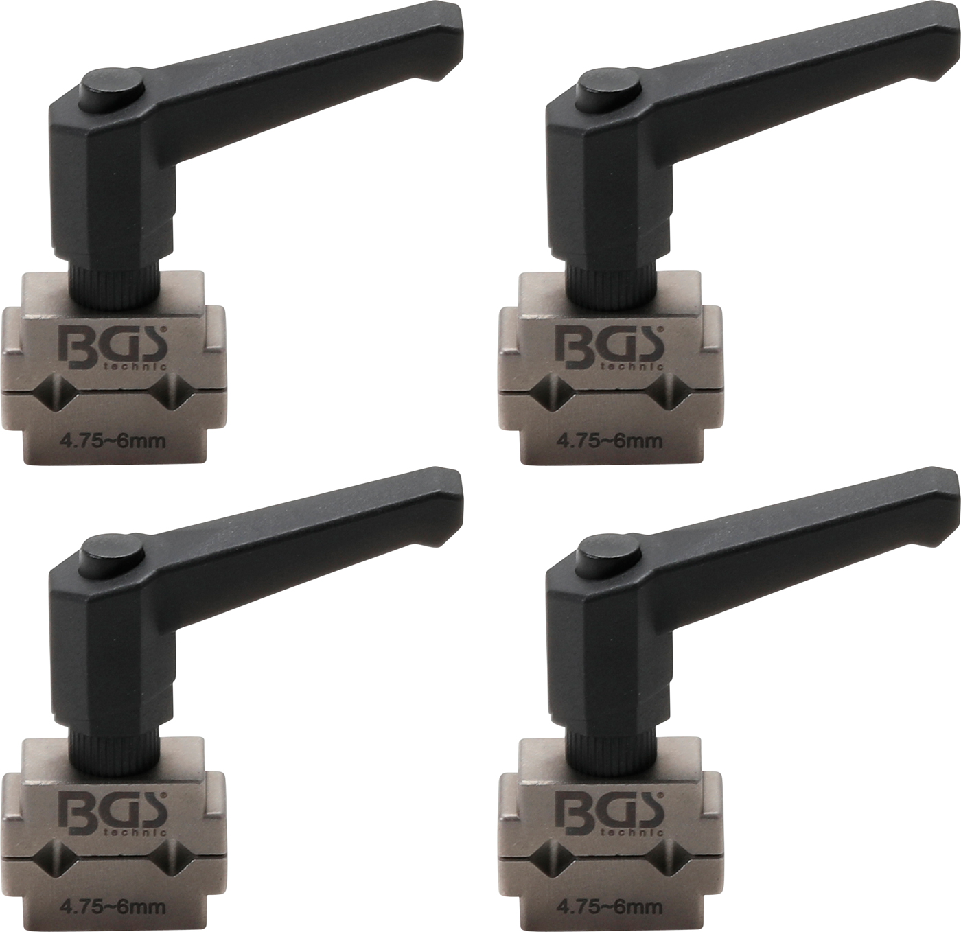 Bgs objímky pro brzdová vedení, 4,75 + 6 mm, 4dílná sada