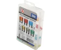 BGS Pojistky nožové 5 - 30 A pro automobily, 24 dílů (2)