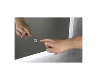 AQUALINE FAGO zrcadlo s LED osvětlením 60x80cm, dotykový senzor, stmívatelné (1)