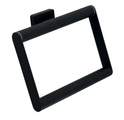 NOVASERVIS Závěs ručníku GRETA, černá matná - AGR11BL