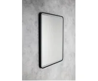 AQUALINE SWIDA zrcadlo s LED osvětlením 60x80cm, dotykový senzor, stmívatelné, černá mat (5)